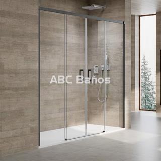 Frente Ducha CLOE CL-225 (2 fijos + 2 puertas correderas) - Imagen 2